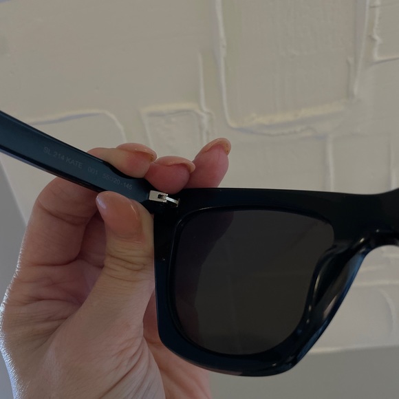 Saint Laurent Kate Sunglasses, Includes Case. - Picture 3 of 12